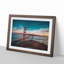 The Golden Gate Bridge in San Francisco Bay - Picture Frame Painting Print on MDF-55639835-55639839