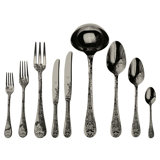 Casablanca 75 - Piece Stainless Steel Flatware Set - Service for 12