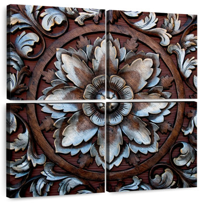 Senne Thai Style Carved Flower