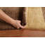 One-of-a-Kind 5'7" X 8' New Age Wool Area Rug Brown/Ivory/Gold