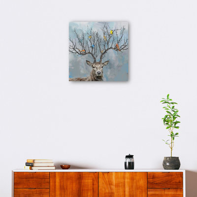 Nearest & Deerest I by Studio Arts Canvas Art Print