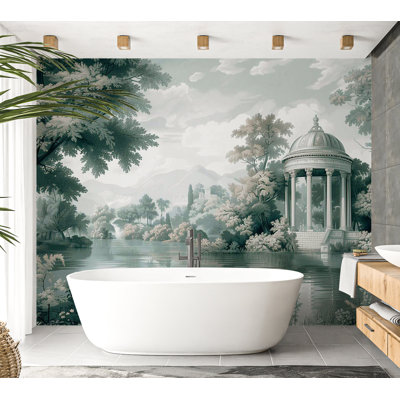 Peel & Stick Landscape Wall Mural - Dreamscape At The Lake
