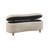 Bailey Boucle-Style Curved Storage Accent Bench-276019328