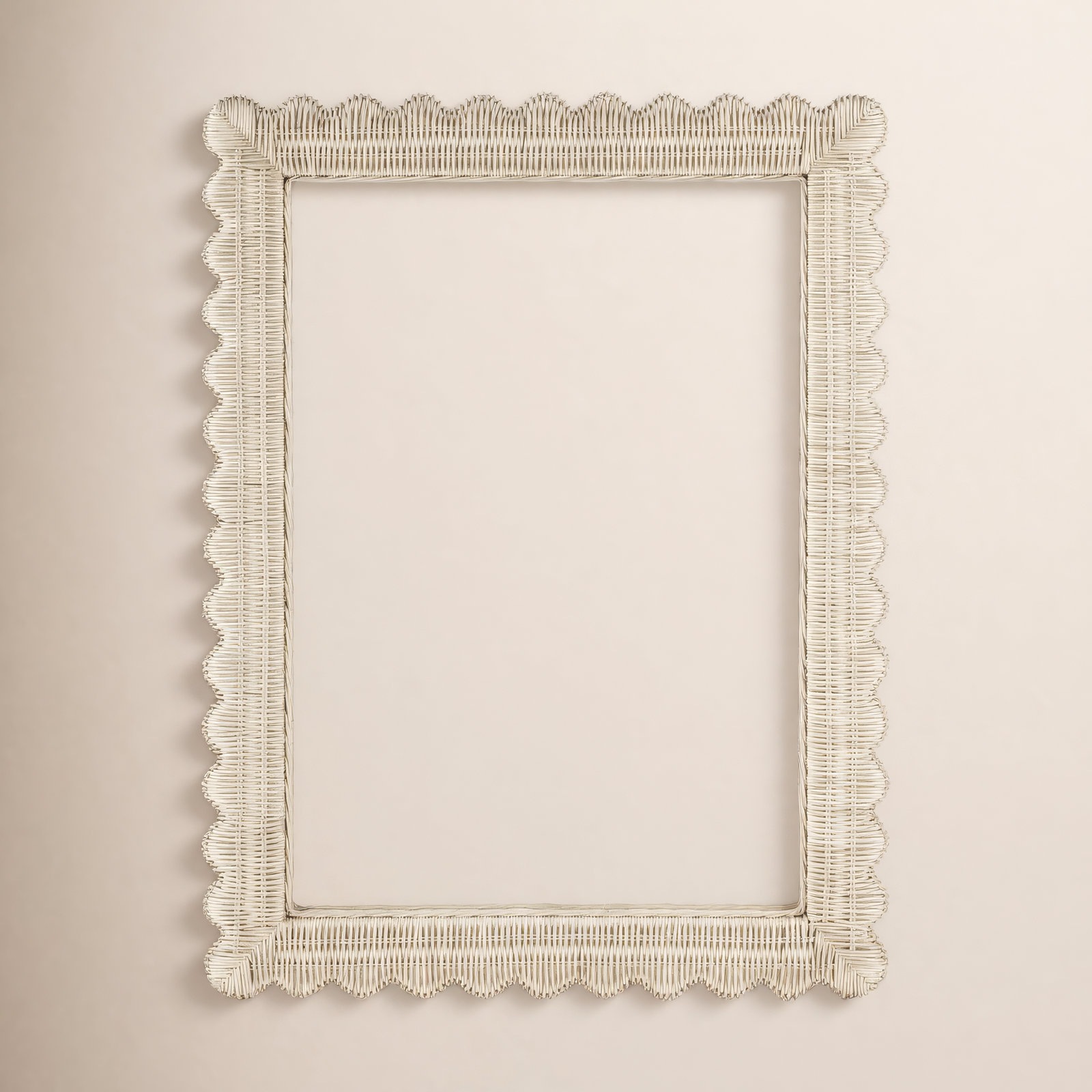 Lacie 30" Accent Mirror, Off-White