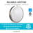 Eryx Acrylic LED Flush Mount Ceiling Light-1052904294-1052904293