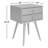 Williams 2-Drawer Mini Nightstand-91383211