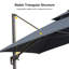 Parasol en porte-à-faux 11 pi-1066561348