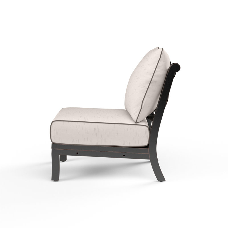 Monterey Outdoor Lounge Chair, Canvas Natural Sunbrella® Canvas