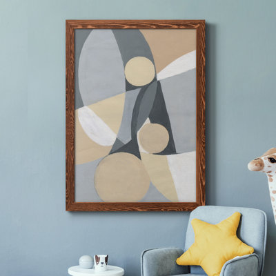 Millenium I - Peinture sur toile encadrée
