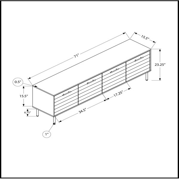 Dimensions du produit