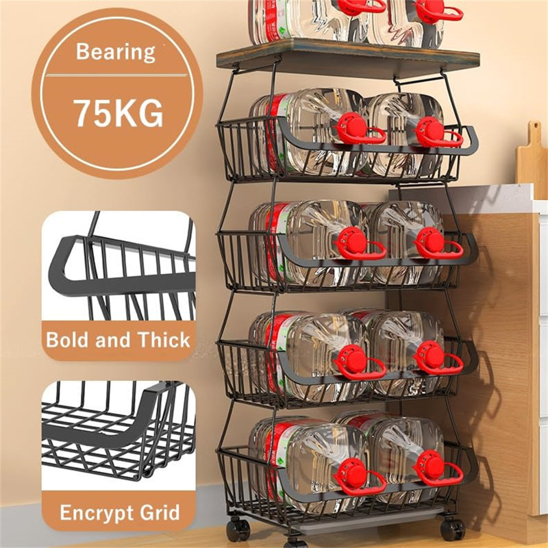 115cm H x 40cm W Utility Cart