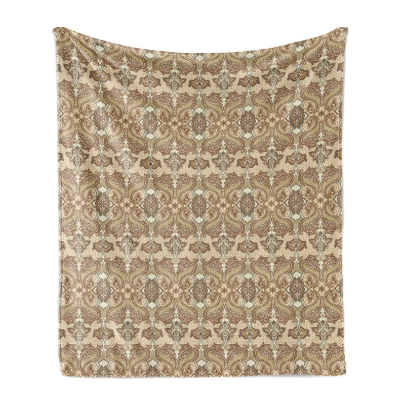 Hand Woven Throw Blanket, 50" x 70"
