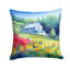 Coussin décoratif aquarelle Massachusetts-114457434