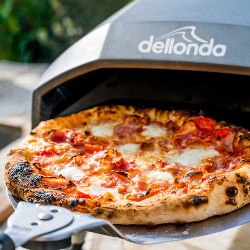 Freestanding Propane Pizza Oven in Grey