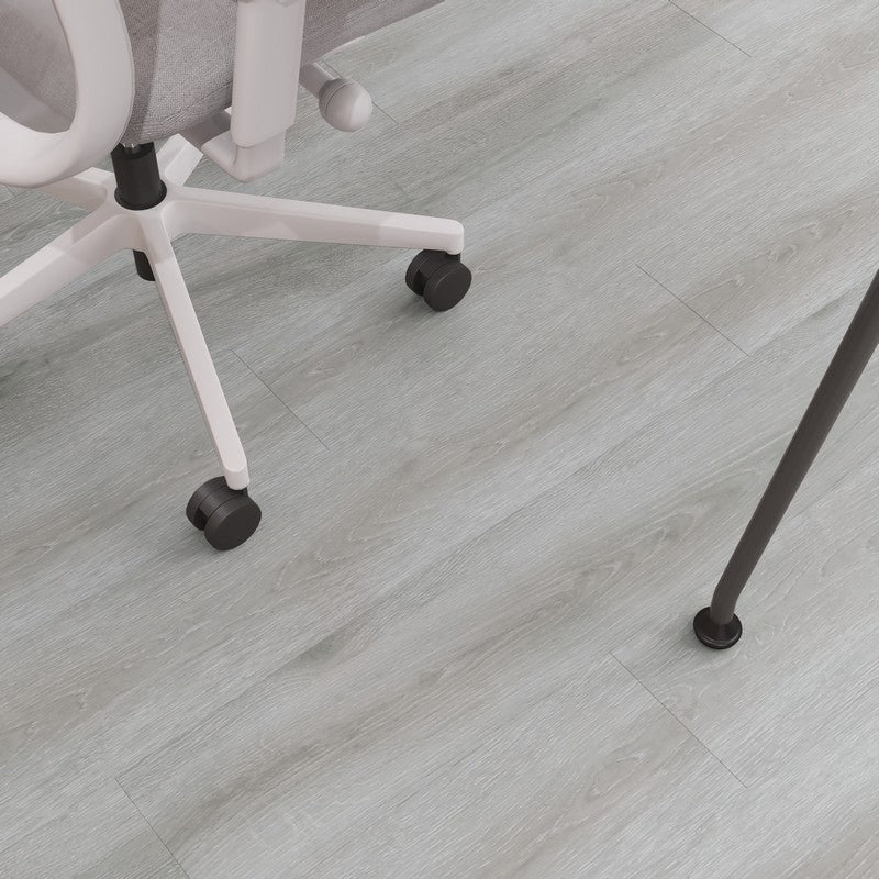 GlueCore Pro 28mil x 7" W x 48" L Glue Down Luxury Vinyl Plank Flooring, Grigio