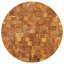 Indurial Solid Wood Drum Coffee Table