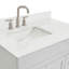 Meuble-lavabo sur pied simple 36 po avec comptoir en quartz Hamlet-94003741