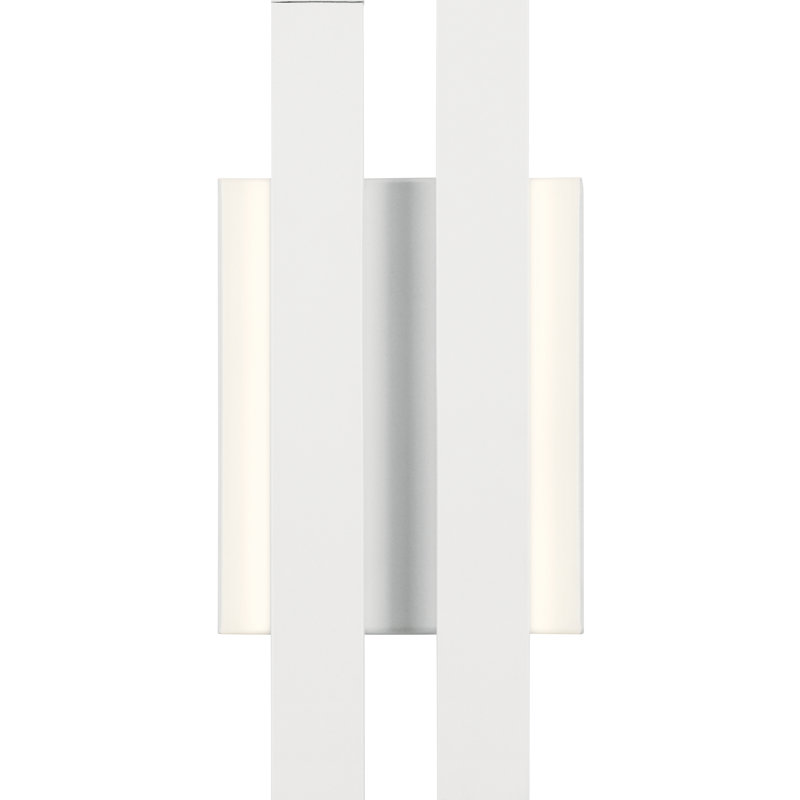 Idril 2 - Light LED Flush Mounted Sconce, White