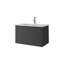 Ensemble de meuble-lavabo mural simple 24 po Aleemah-1538738486