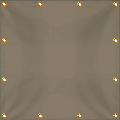 Multipurpose Heavy Duty Tarps Waterproof, UV Resistant Outdoor Protective Tarpaulin with Reinforcement(8 x 10 ft)