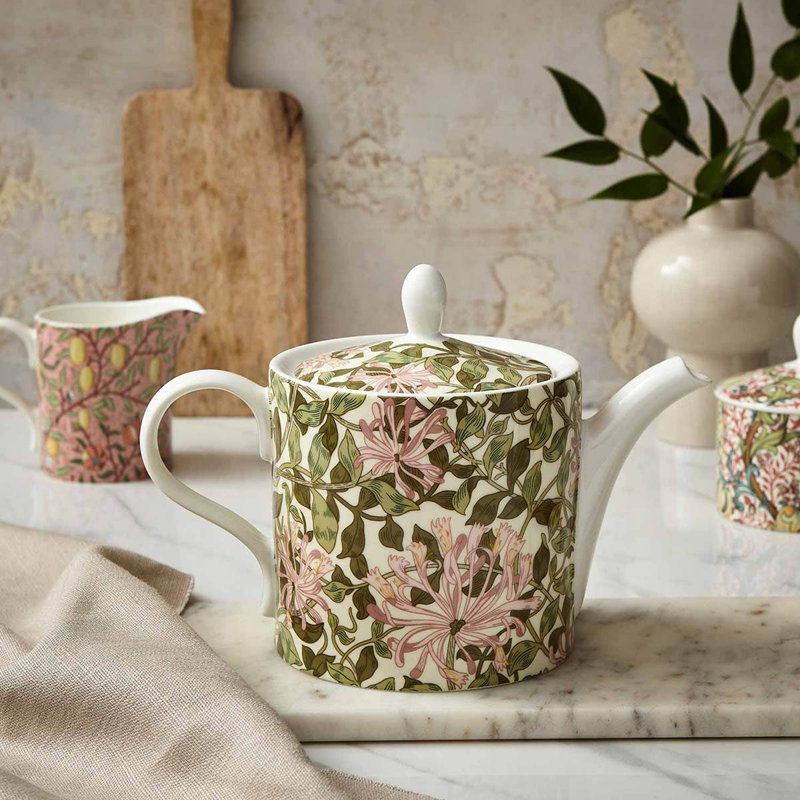 Teapot, 2 Pt (Honeysuckle)