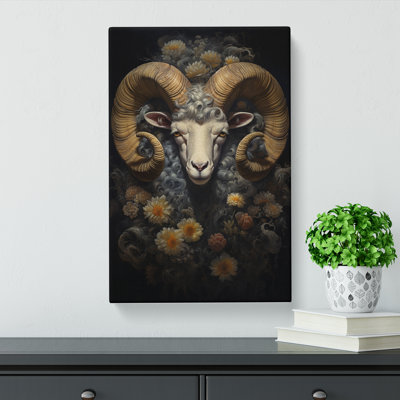 Ram Sheep Baroque - No Frame Print