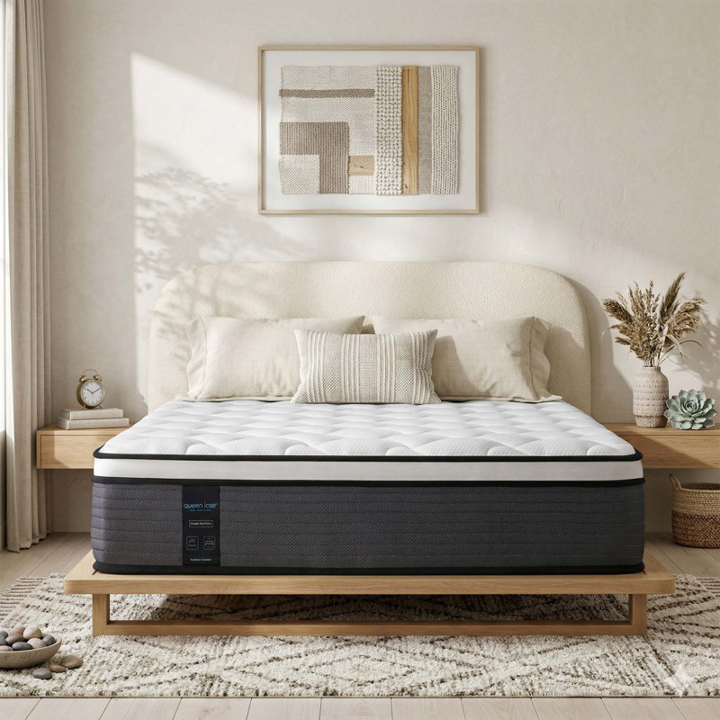 Protaras pour matelas en mousse moyenne hybride, Lit simple, 10"
