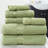 Lavish Home 12PC Towel Set - Cotton Bathroom Accessories with 4 Bath Towels, 4 Hand Towels, and 4 Washcloths - Machine Washable Towels-93234788