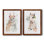 Llama Drama I - ensemble de 2 reproductions d'art
