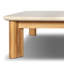 Table basse d'extérieur en pierre Julie