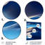 Blue Nocturnal Desert Dunes III - Desert Metal Wall Art-1765110192