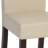 Acadian 7-Piece Dining Set with Solid Hardwood Table and 6 High-Back Upholstered Chairs-519916653