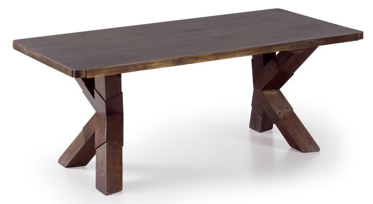 Solid Wood Four Leg Coffee Table
