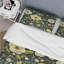 Ensemble de housse de couette Classic Green Harmony Bouquet beige / vert en microfibre-1954978271