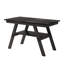 Ensemble de table de salle à manger 6 pièces à hauteur de comptoir avec tablette de rangement, ensemble de table de cuisine avec banc et 4 chaises, style rustique-2072432868