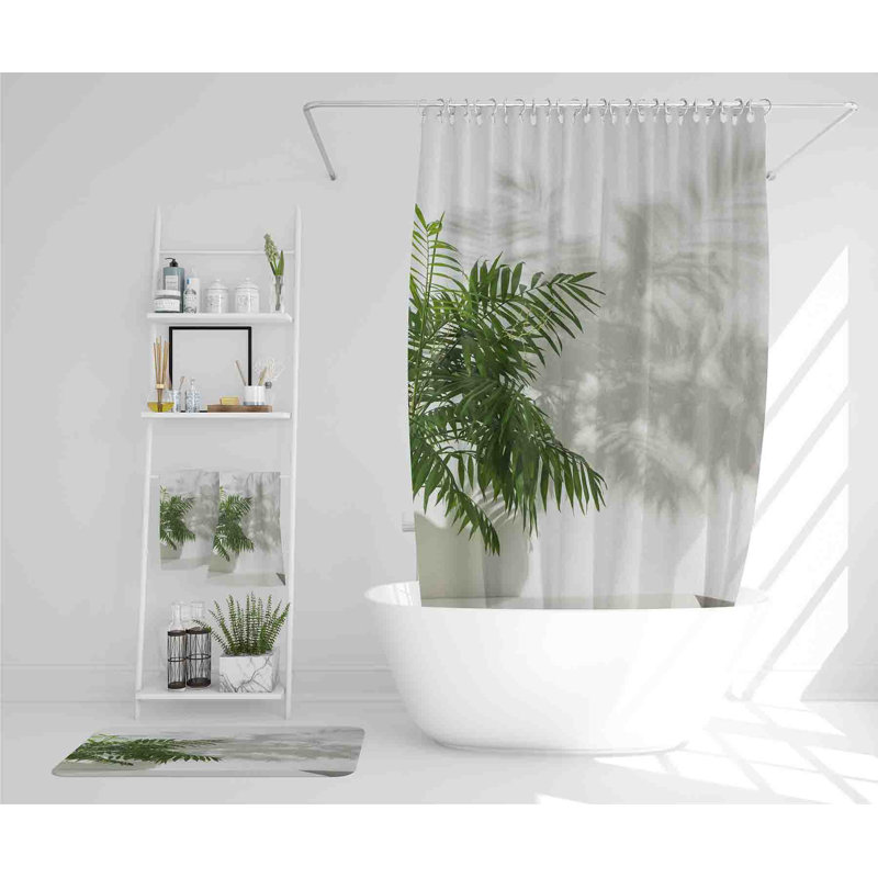 Nenka Polyester Shower Curtain Set