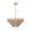 Lustre - corde de chanvre tissée à 4 couches de style moderne 20 po, luminaire suspendu de style bohème, luminaire suspendu élégant-56281443-56281468
