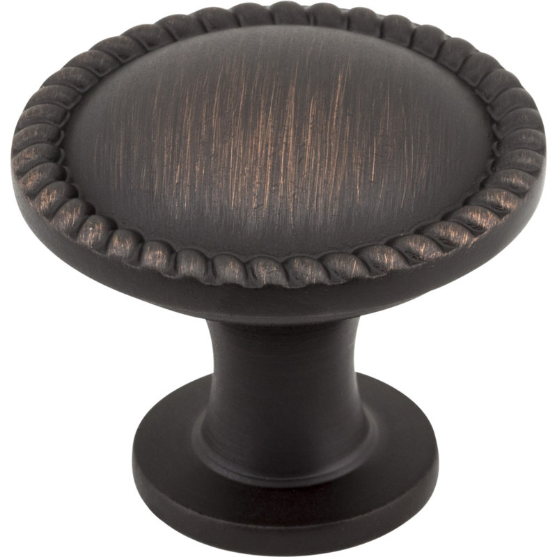 Lindos 1 1/4" Diameter Mushroom Knob, Brushed Oil Rubbed Bronze