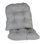 Coussins de siège larges antidérapants 17 po x 17 po, ensemble de 2