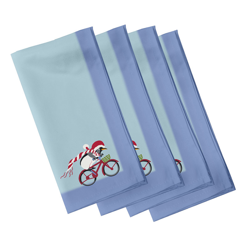 Ensemble de serviettes de table 4 pièces, L 18 po x L 18 po