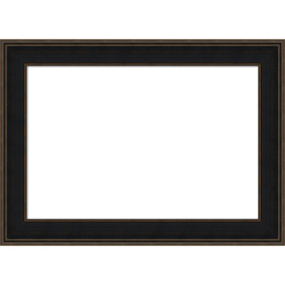 Mezzanine Espresso Framed Dry Erase Magnetic Board Organization Boards