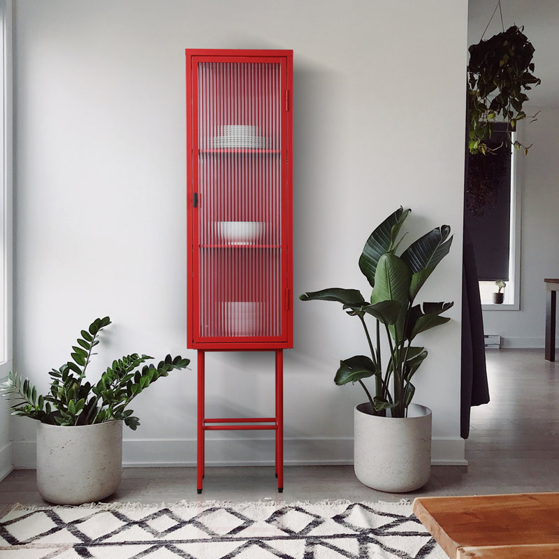 14.8'' Console Table, Red