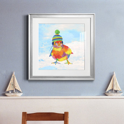 «Never Regret Being Kind» - peinture encadrée