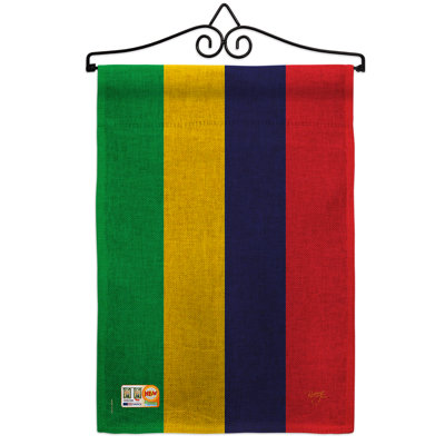 Double Sided 18.5'' H x 13'' W Polyester Garden Flag