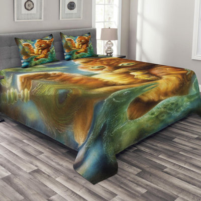 Cats Farmhouse / Country Coverlet