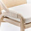 Delray Leather Arm Chair-1748792260