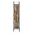 3 Bookshelf , 60" Tall, Black Laminate And Metal, Contemporary Office Bedroom Select 60"H Bookshelf, & Gleaming Addition