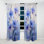 Kiranti - Rideau obscurcissant à motif floral Cornflowers - 1 panneau