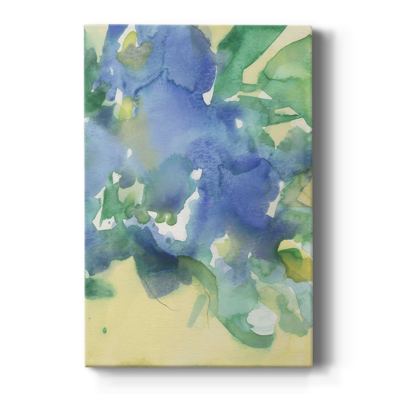Fantaisie Flora II - galerie Cavas sur mesure, H 27 po x l 18 po
