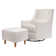 Toco Swivel Glider with Ottoman Set